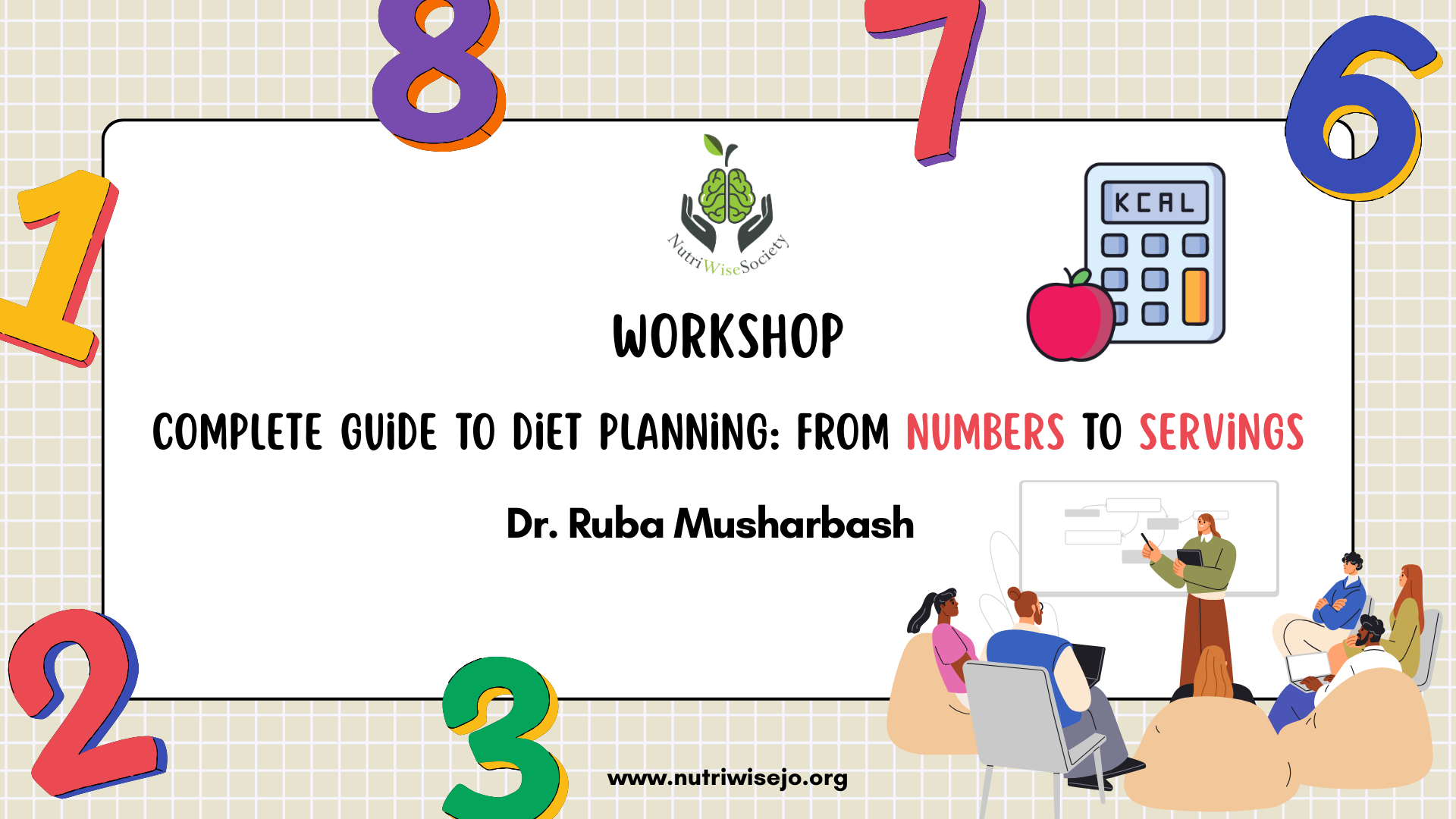 Workshop part 2: Turn numbers into servings and meals